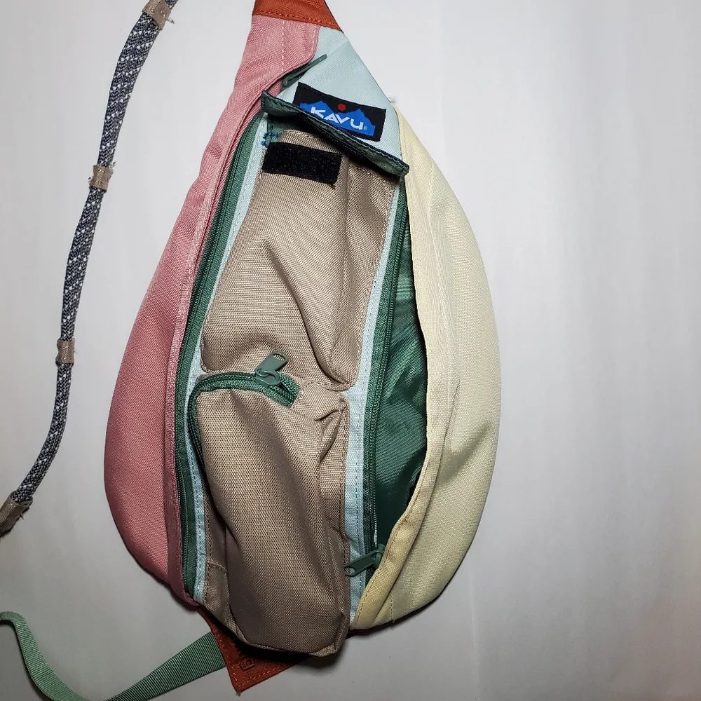 Kavu Rope Colorblock Sling Rope Bag - Picture 3 of 10